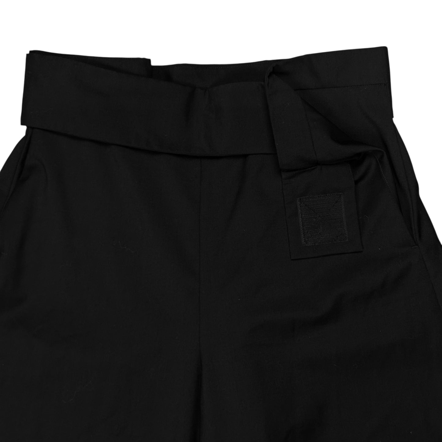 MM6 Maison Martin Margiela Wide Veclro Strap Wrap Shorts - SS15