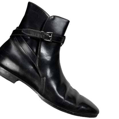 Prada Squared Belted Jodhpur Boots