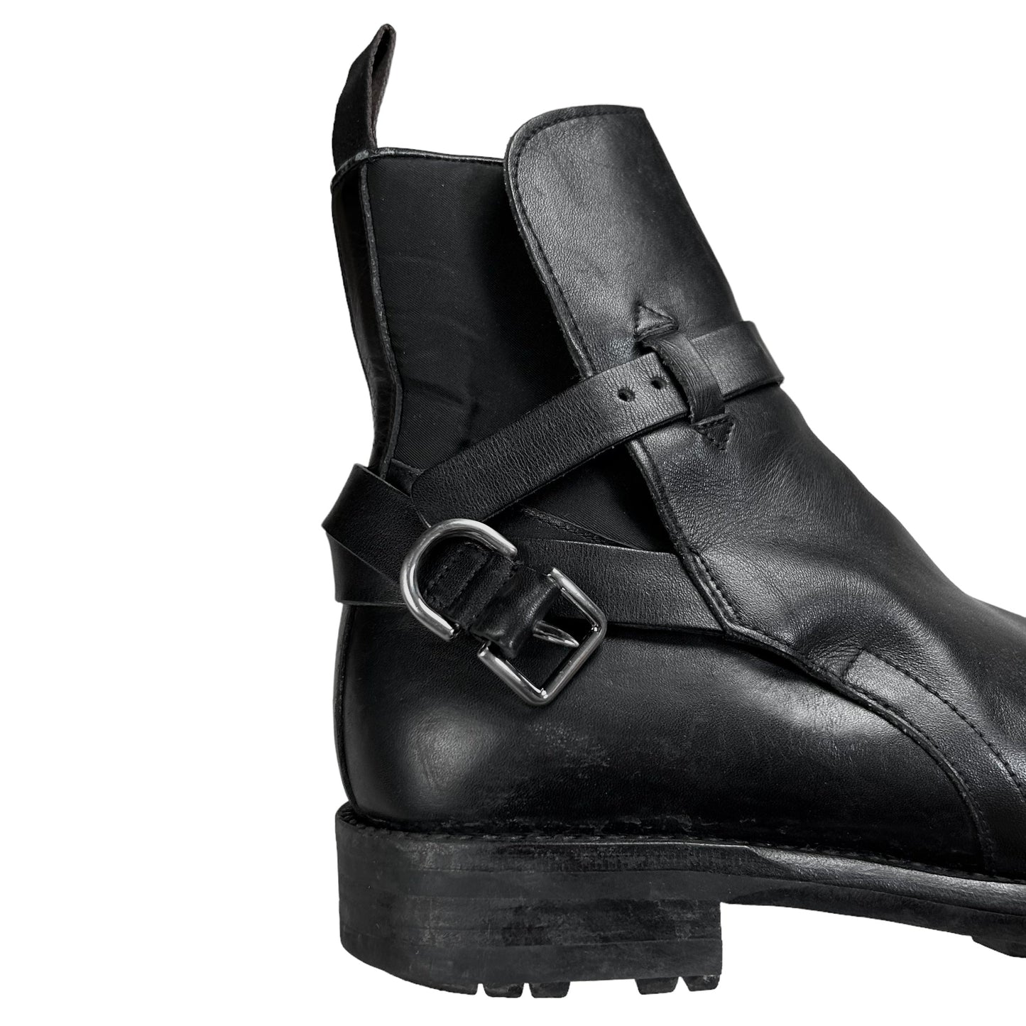 Prada Back Strapped Jodhpur Boots