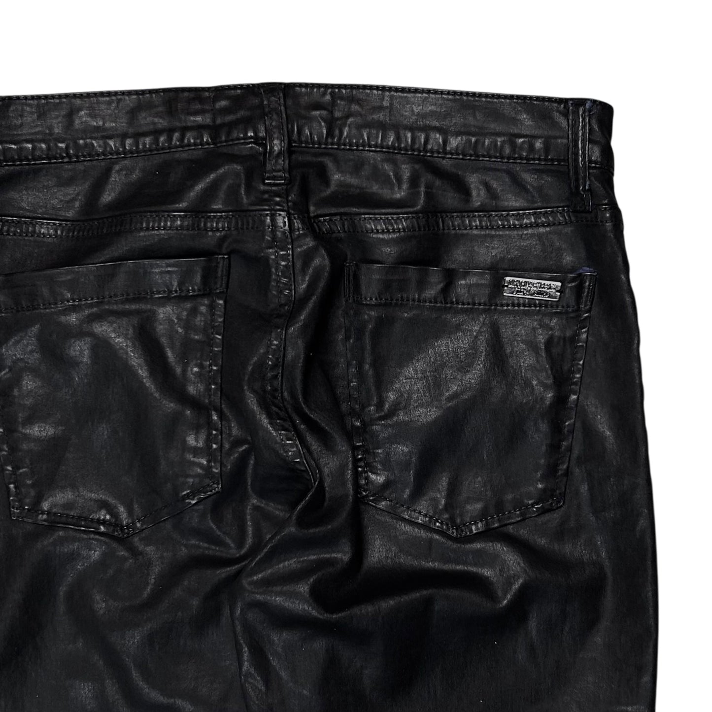 Dirk Bikkembergs Waxed Skinny Jeans