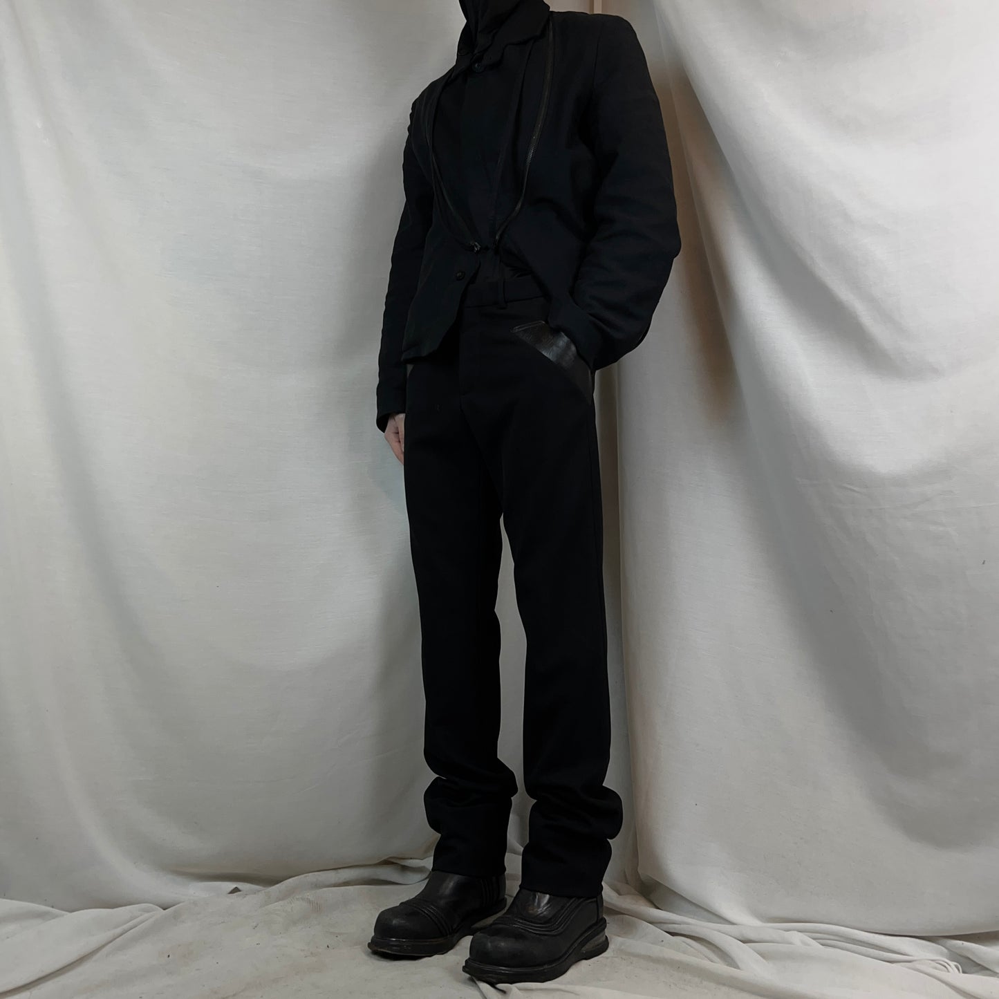 Balenciaga Leather Pocket Sample Trousers