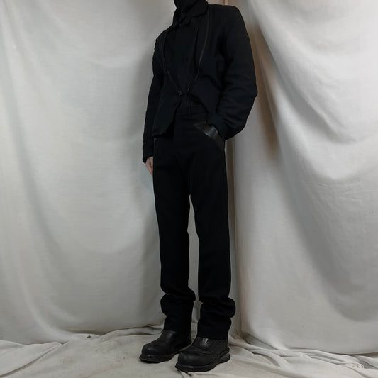 Balenciaga Leather Pocket Sample Trousers