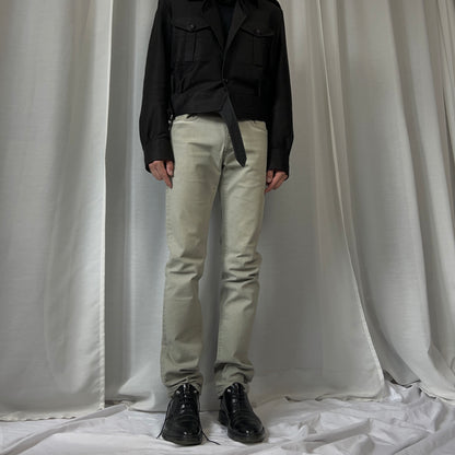 Dior Homme Silver Overdye Slim Jeans - SS06
