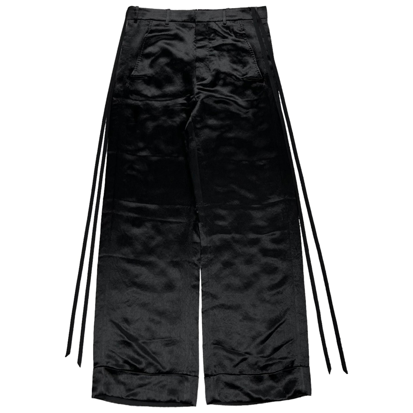 Ann Demeulemeester Bonne Slouchy Acetate Trousers - AW21