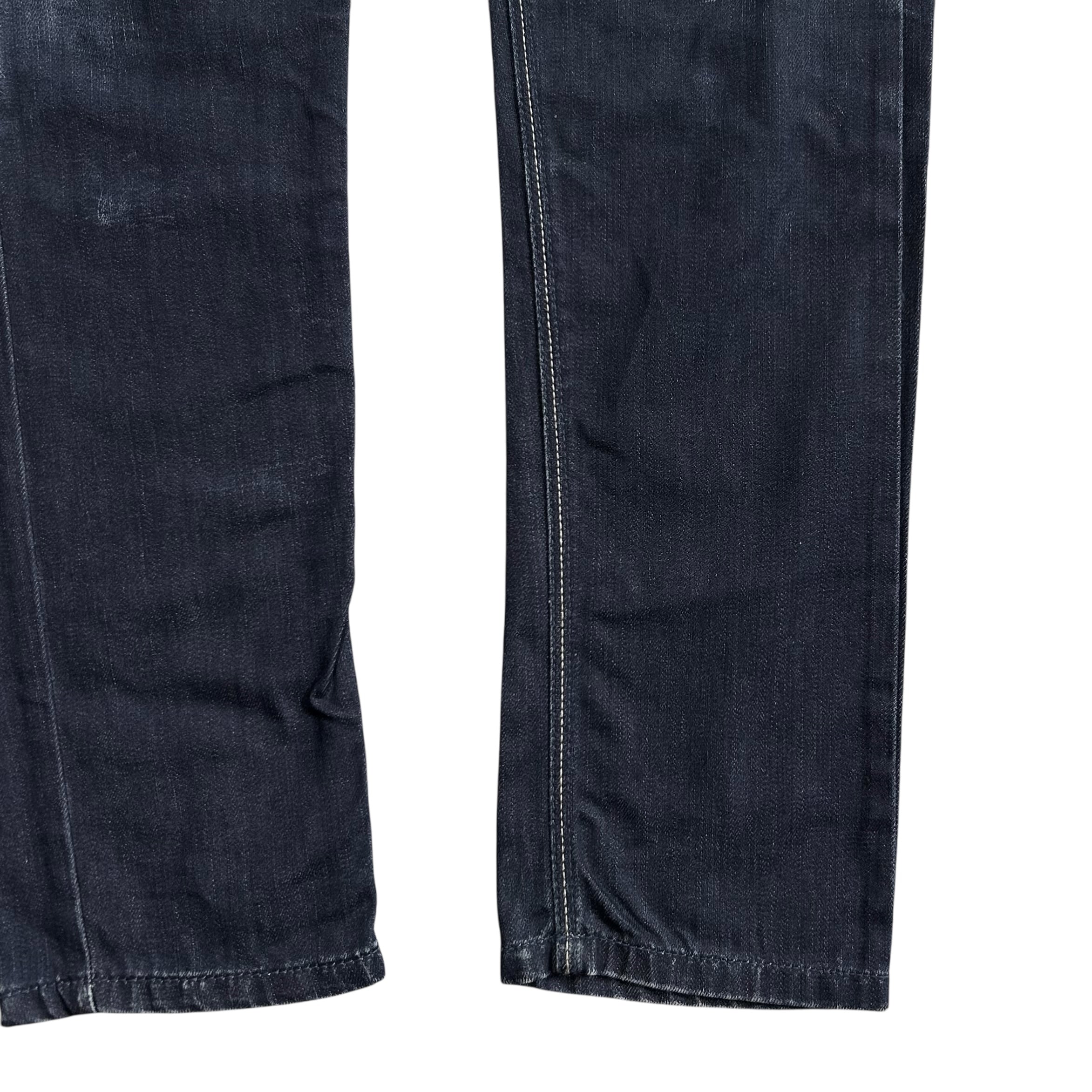 RAF by Raf Simons Drip Paint Coated Jeans – Vertical Rags