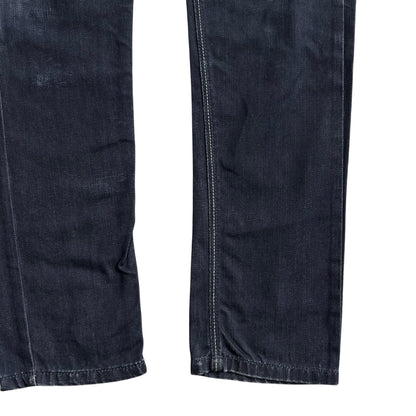 RAF by Raf Simons Drip Paint Coated Jeans