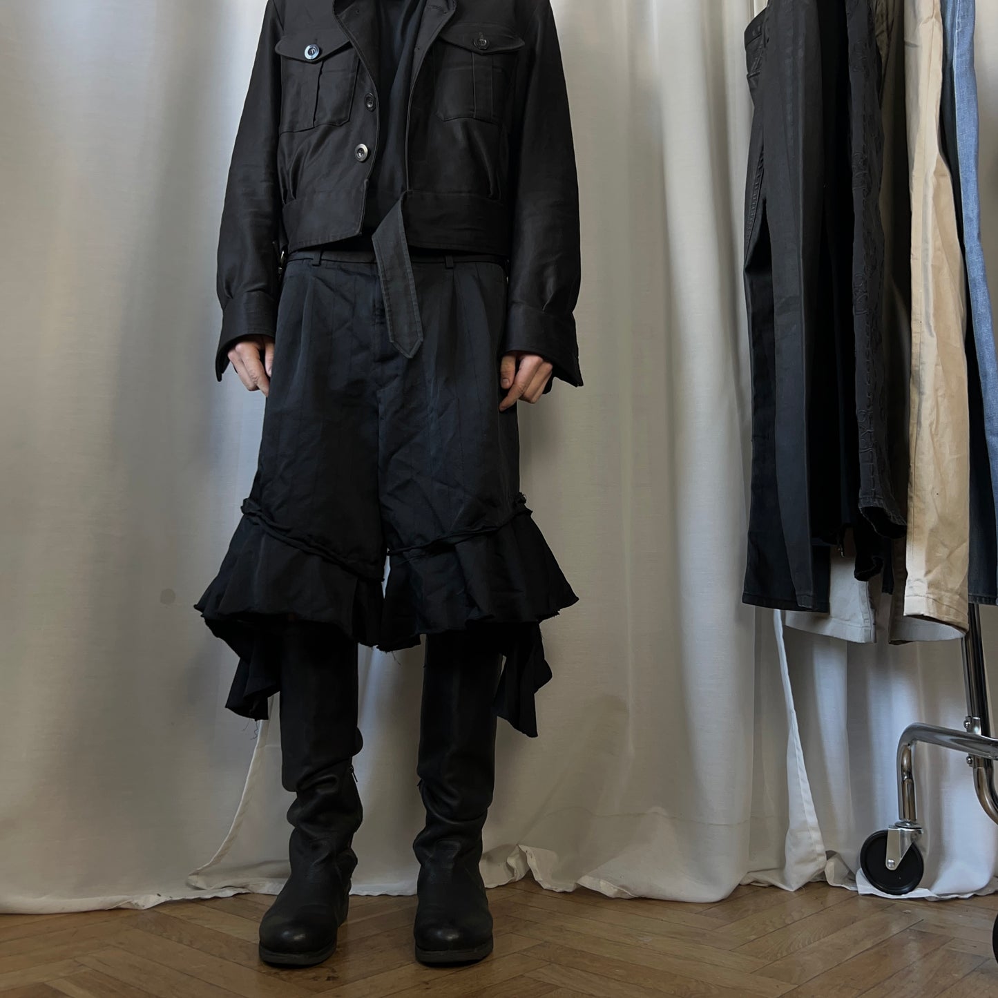 Comme des Garcons Extended Ruffle Shorts - SS23