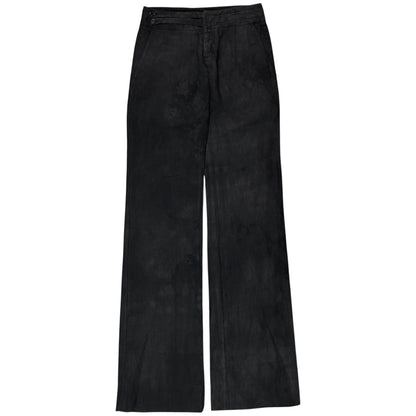 Dirk Bikkembergs Dual Waist Strap Linen Pants - 90s