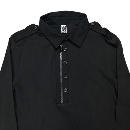 Dirk Bikkembergs Half Zip Military Button Top - AW10