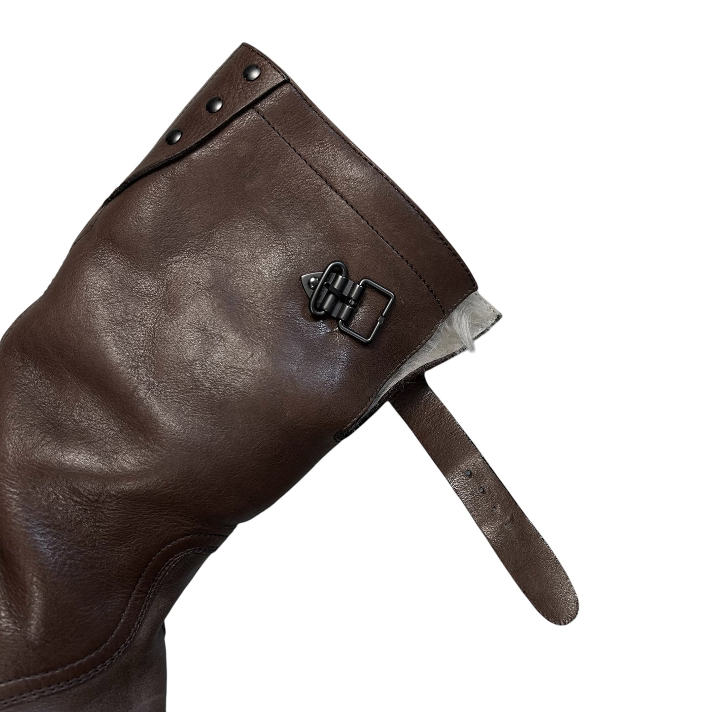 Gucci by Tom Ford Fur Lined Rider Boots