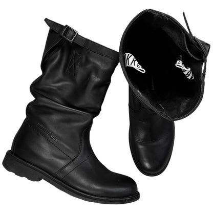 Dirk Bikkembergs Buckled Rider Boots