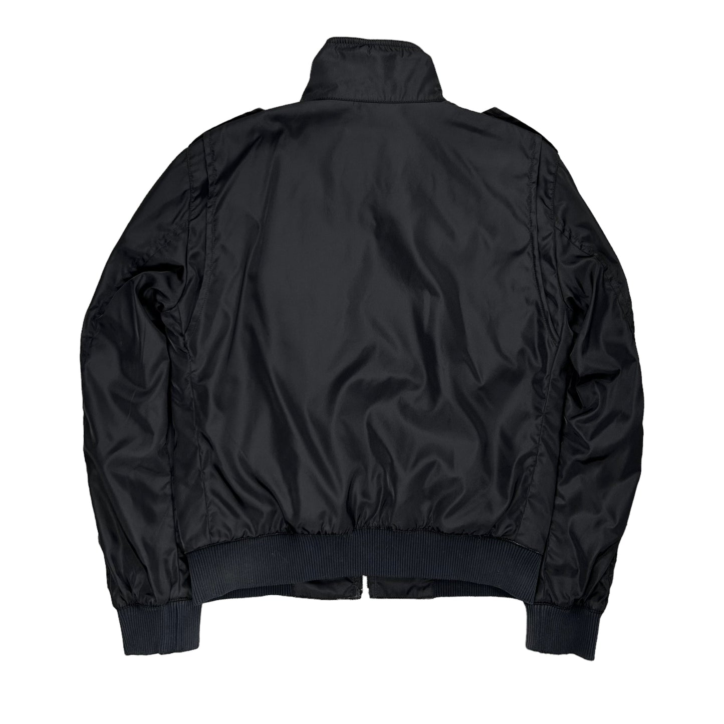 Prada Cropped Cargo Flight Jacket - AW05