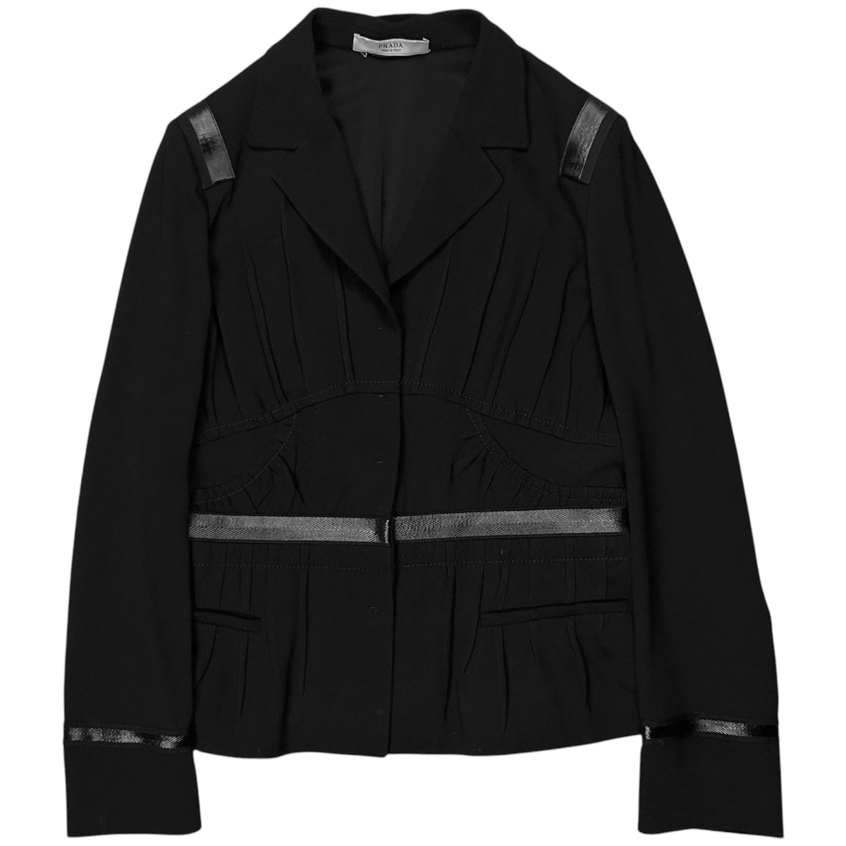 Prada Trim Pleated Blazer - SS07