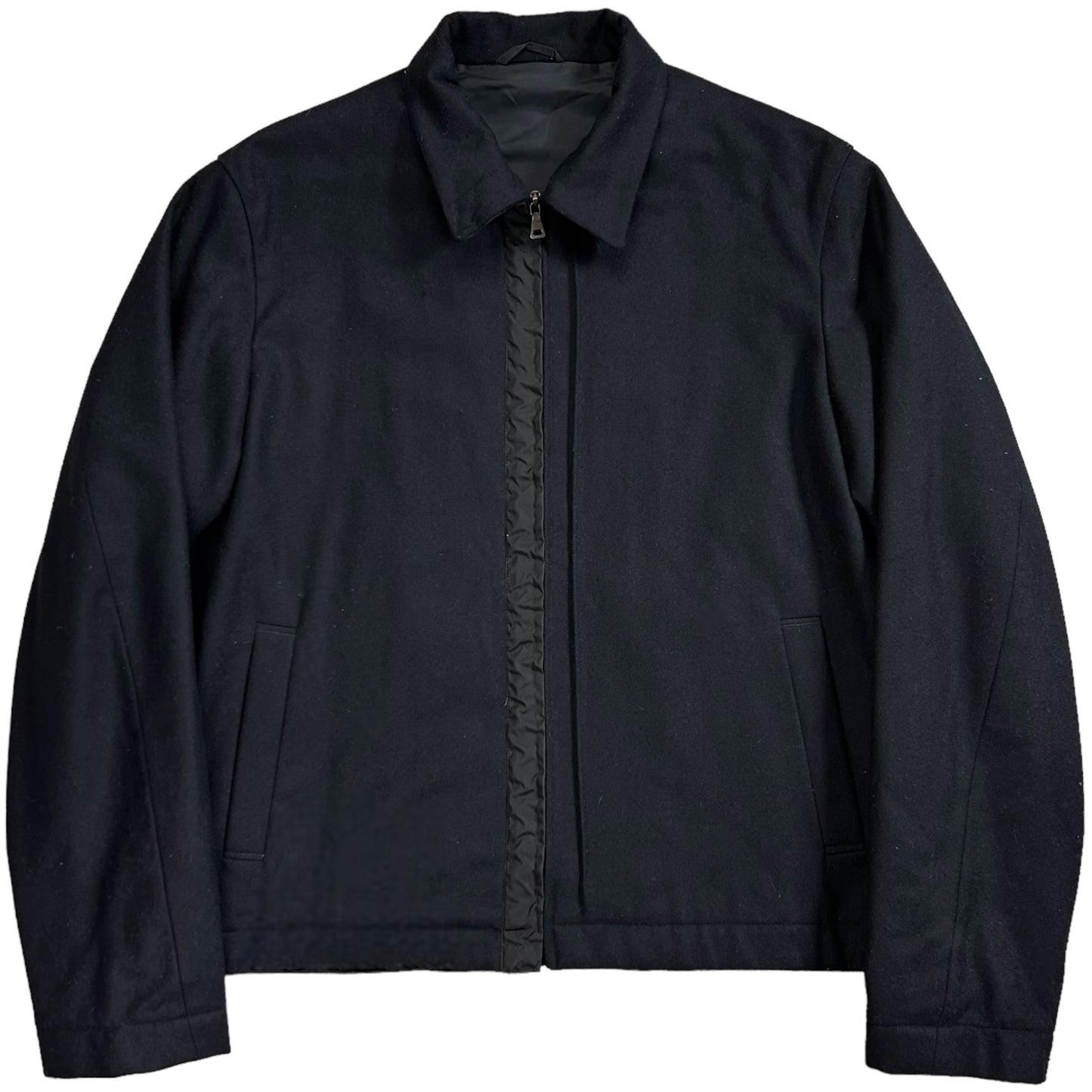 Jil Sander Trimmed Wool Work Jacket