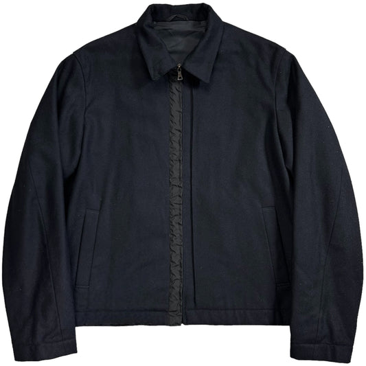 Jil Sander Trimmed Wool Work Jacket