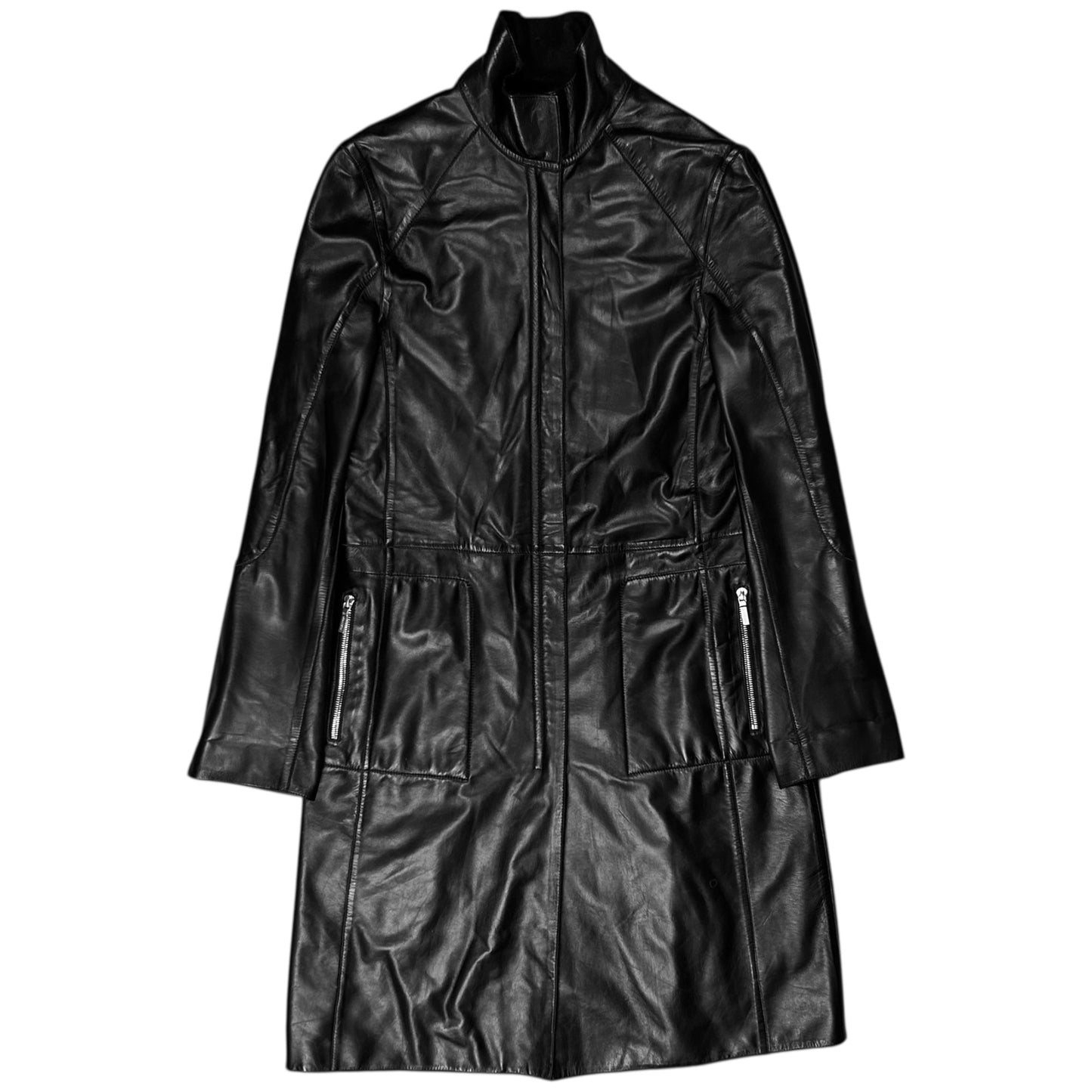 Jil Sander Reversible Leather Coat - AW12