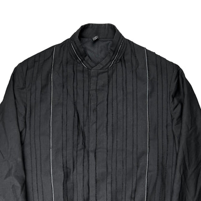 Dior Homme Fringed Plissee Layer Bomber Jacket - SS12