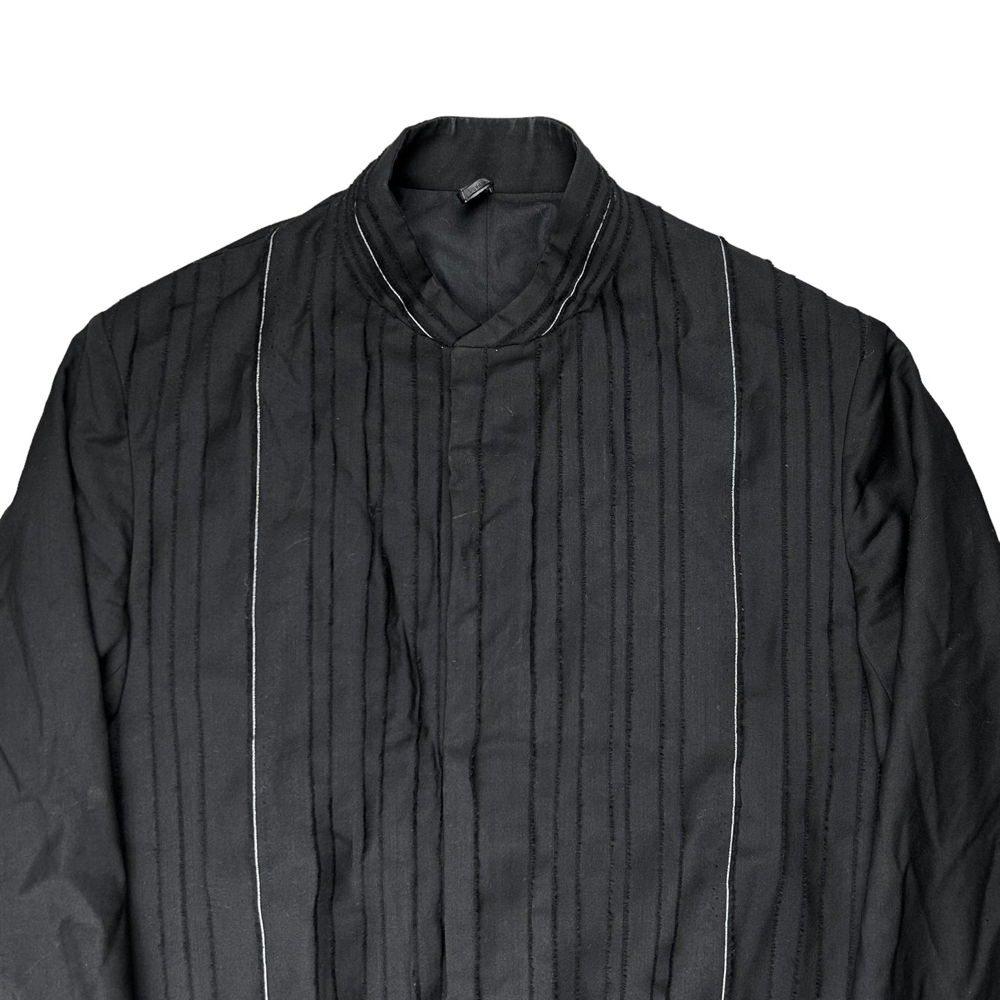 Dior Homme Fringed Plissee Layer Bomber Jacket - SS12