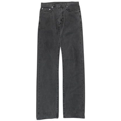 Dior Homme Stone Grey Washed Slim Jeans - AW10