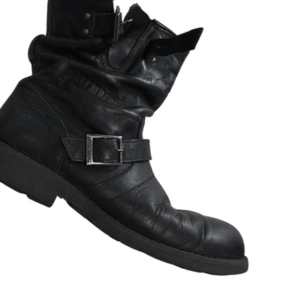 Dirk Bikkembergs Engineer Strap Slouch Boots