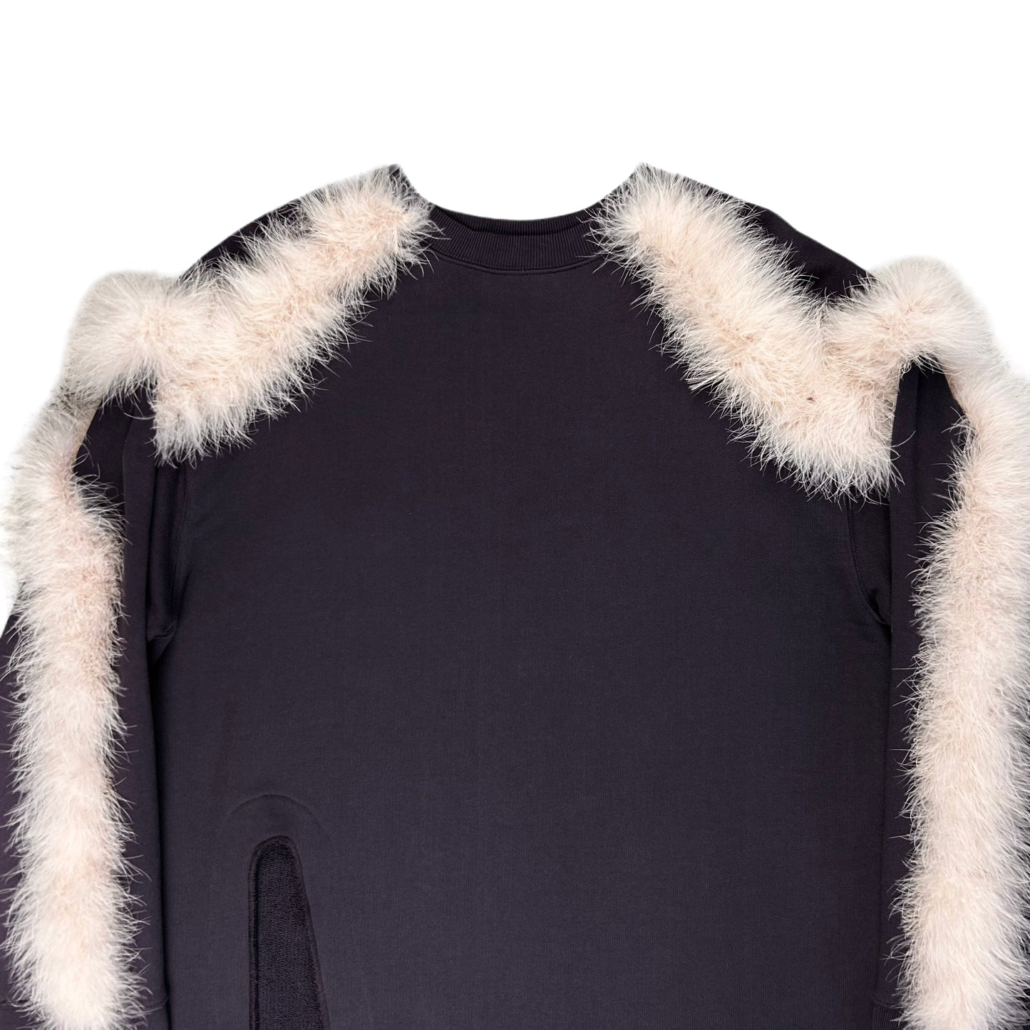 Dries Van Noten Feather Trimmed Hawkins Sweater - AW21