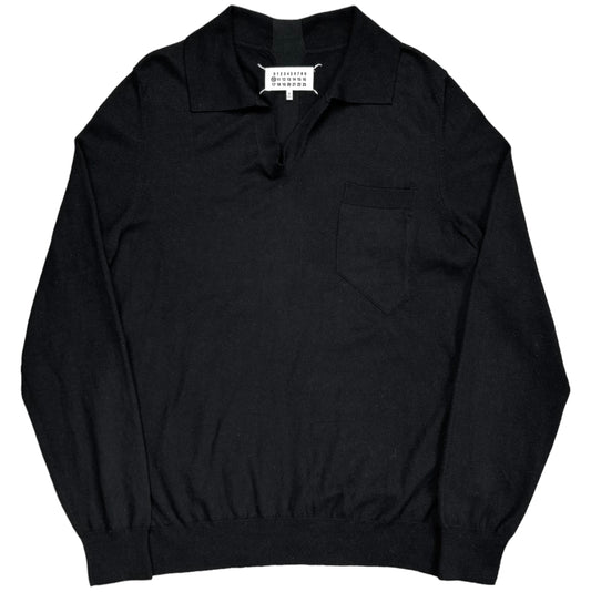 Maison Martin Margiela Open Polo Sweater - SS13