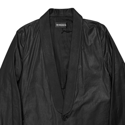 Ann Demeuelmeester Saina Waxed Shawl Blazer - SS23