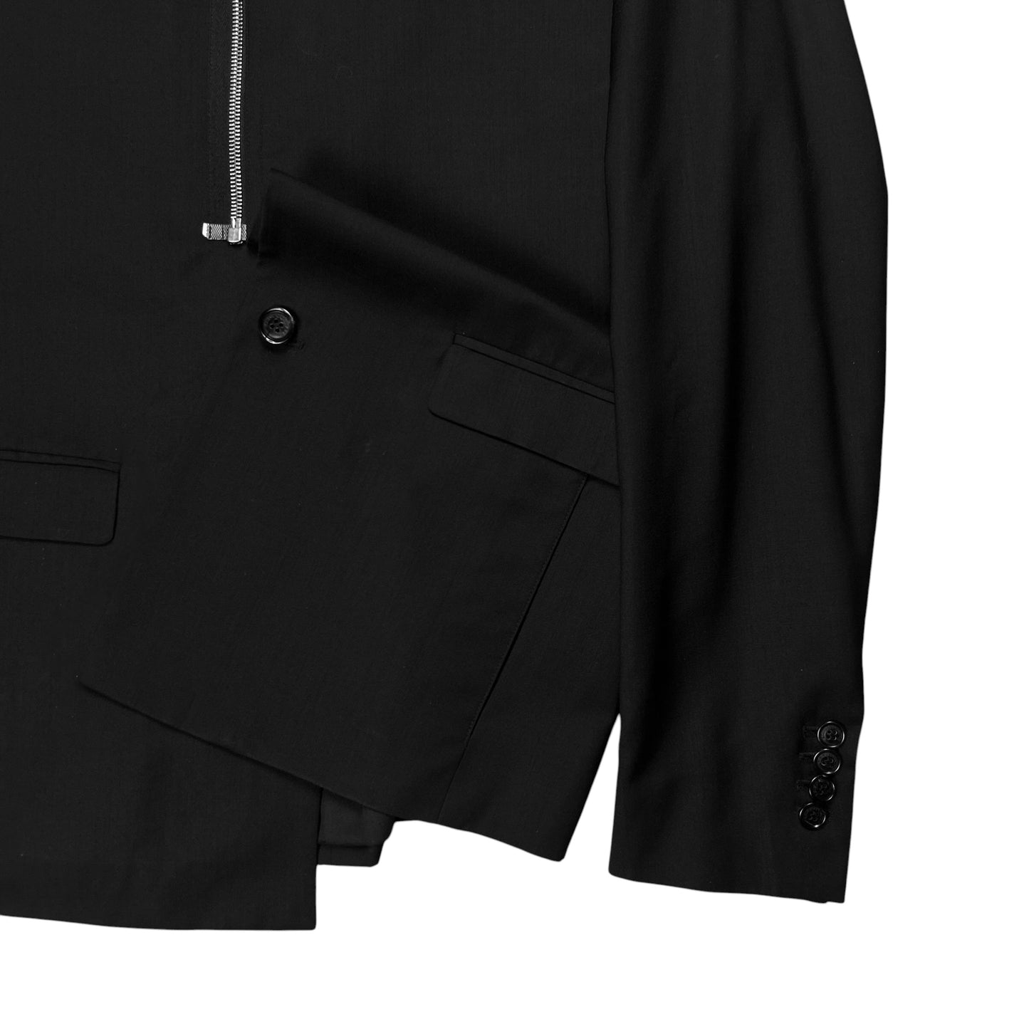 Kris Van Assche Zip Lapel Blazer - SS13