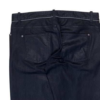 Balenciaga Waist Trimmed Waxed Jeans - SS13
