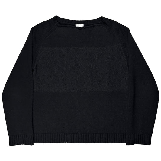 Dries Van Noten Mohair Stripe Knit Sweater