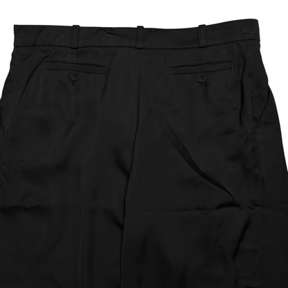 Balenciaga Wide Pleated Silk Trousers - AW09