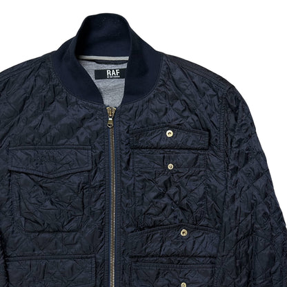 RAF by Raf Simons Quilted Cargo Bomber Jacket - AW05