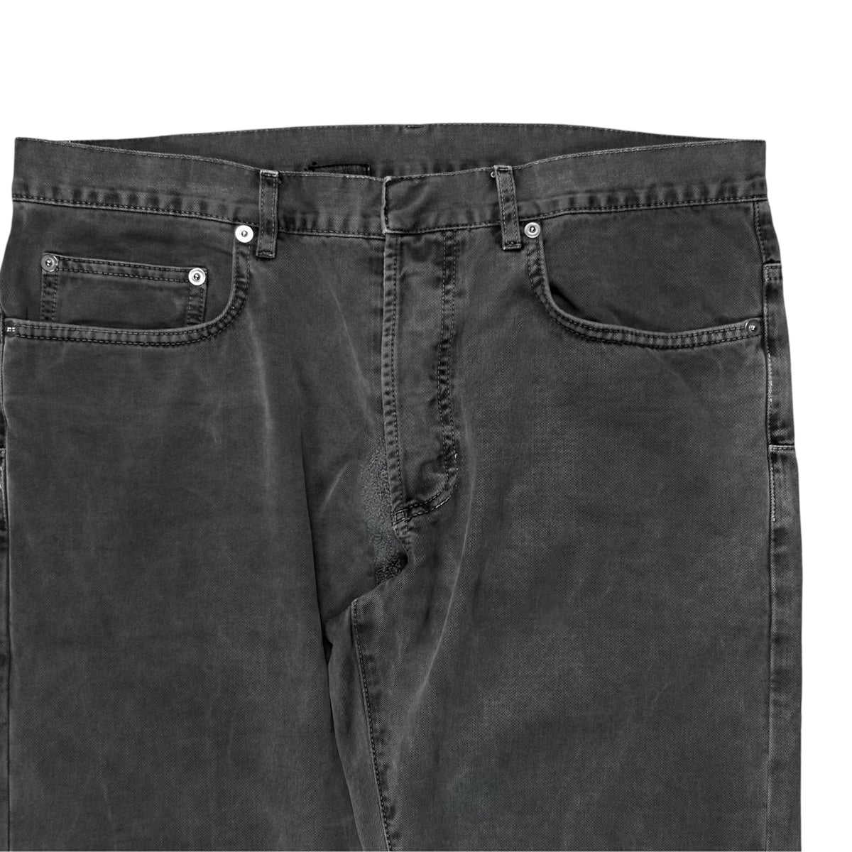 Dior Homme Stone Grey Washed Slim Jeans - AW10