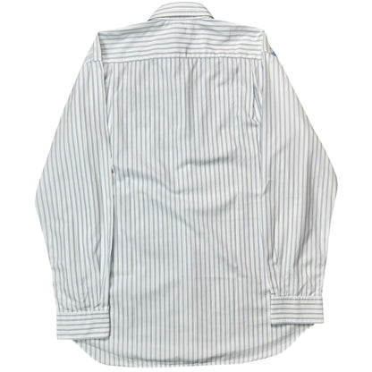 Comme des Garcons Shirt Airbrush Print Striped Shirt