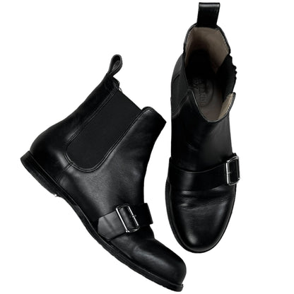 Jil Sander Toe Belted Chelsea Boots