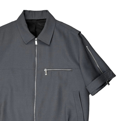 Dior Homme Short Sleeve Work Zip Jacket - SS20