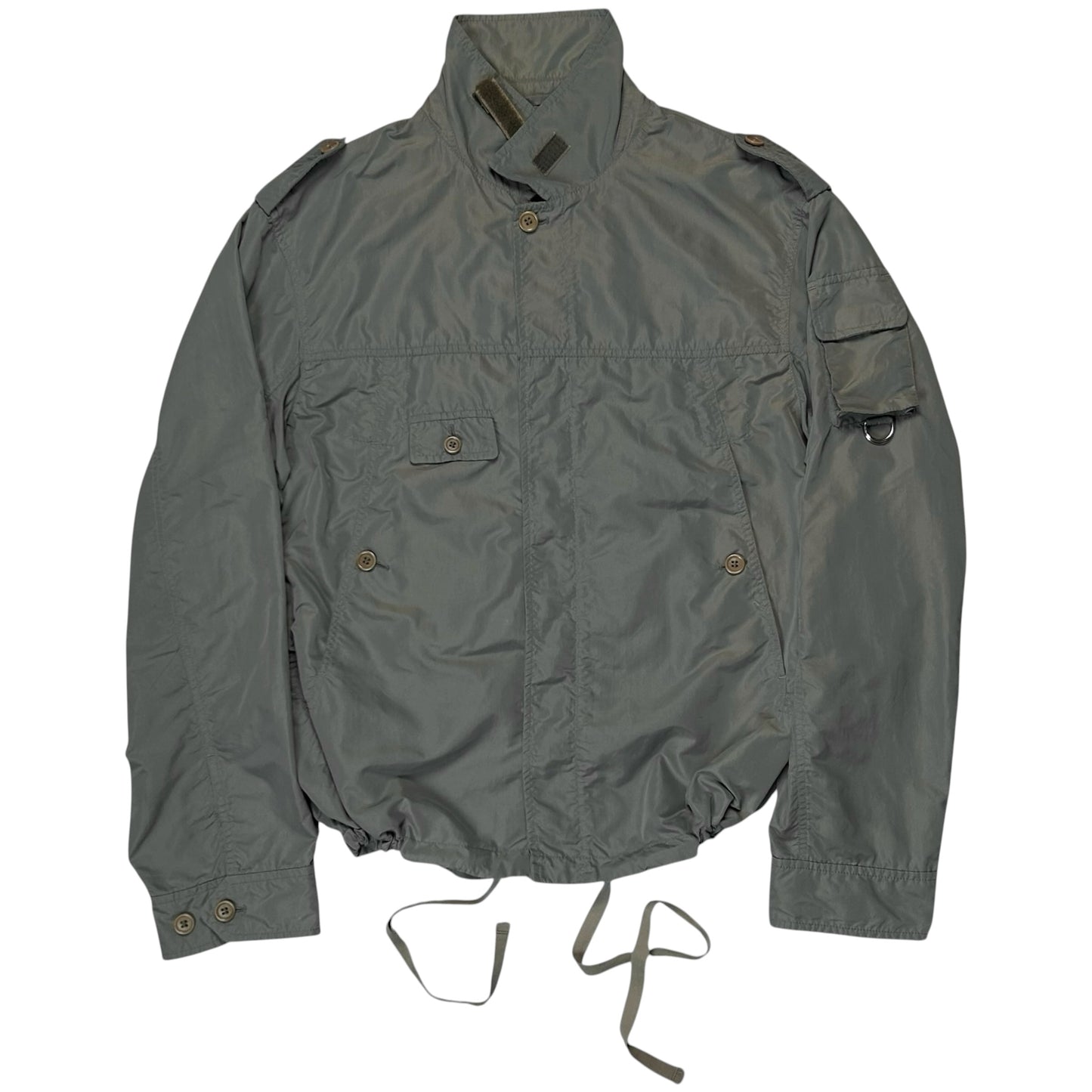 Prada D-Ring Utility Bomber Jacket