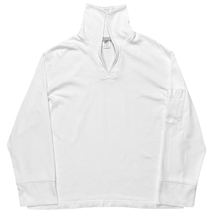 Dries Van Noten Collared Sleeve Pocket Sweater