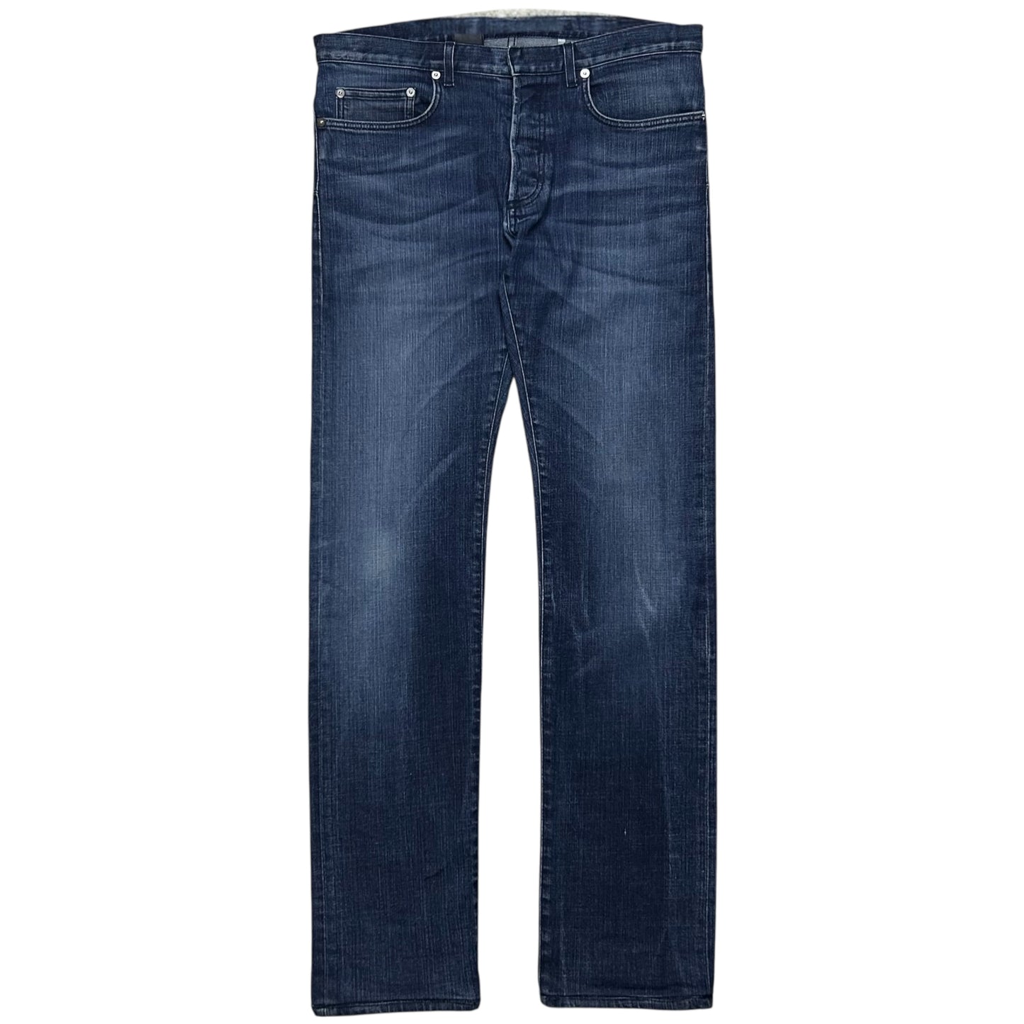 Dior Homme Mid Blue Washed Slim Jeans - SS13
