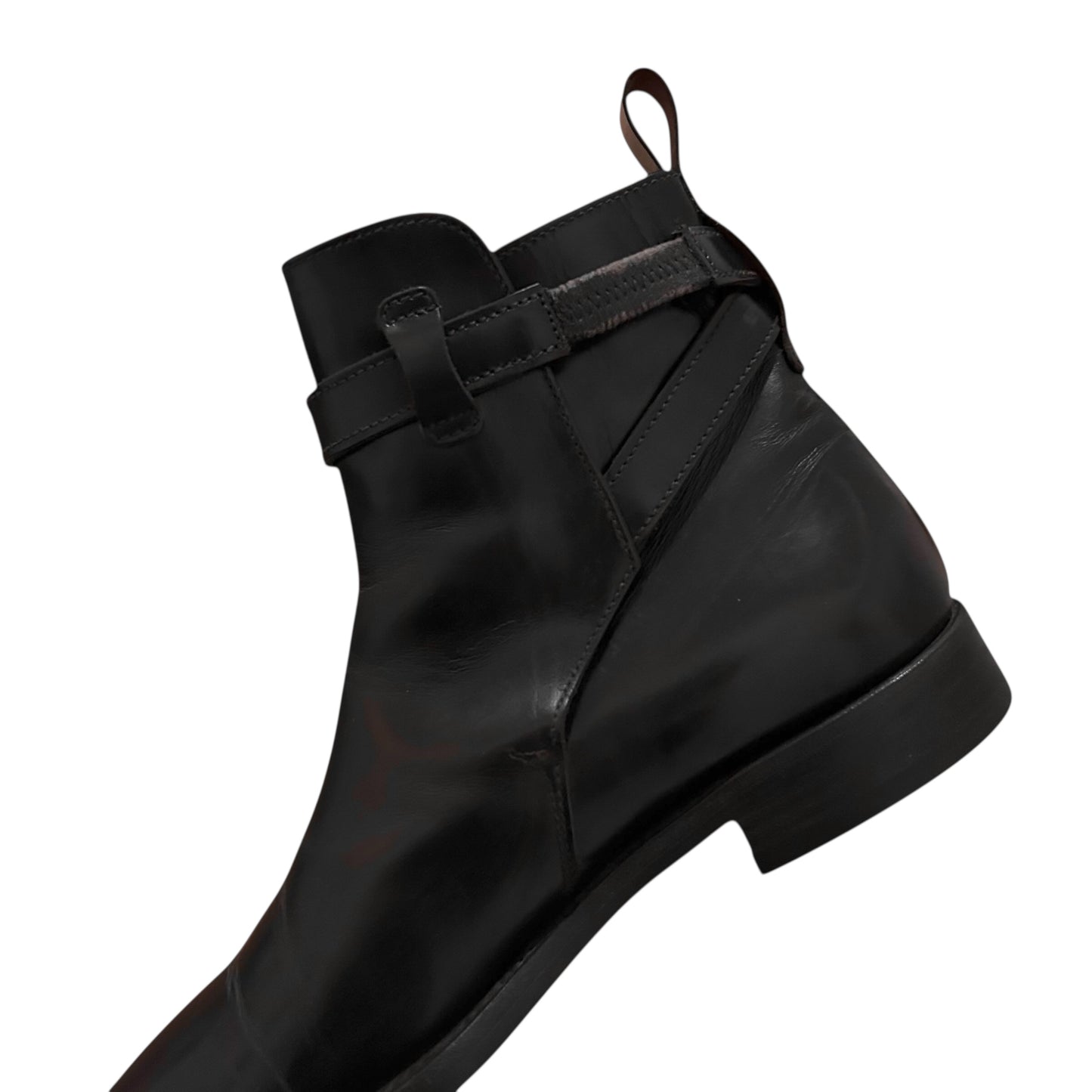 Prada Squared Jodhpur Strap Boots