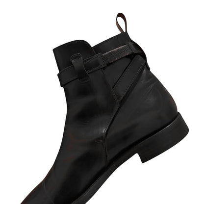 Prada Squared Jodhpur Strap Boots