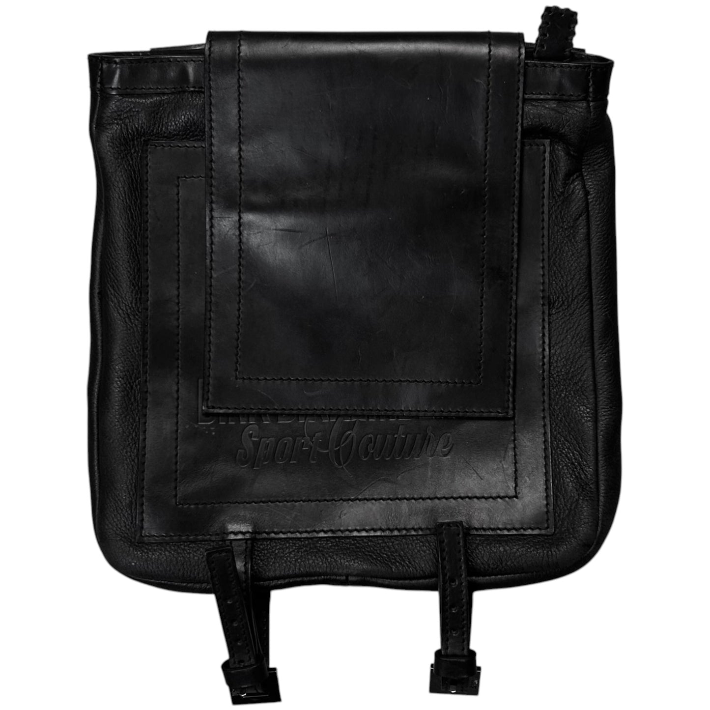 Dirk Bikkembergs Multi Bondage Strap Dual Leather Bag