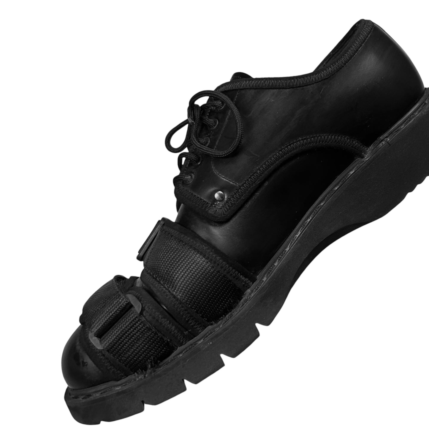 Dior Homme Dual Velcro Strap Derbies - AW17