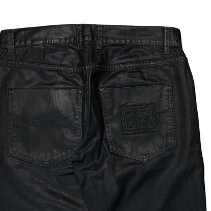 Dirk Bikkembergs Coated Wax Jeans - AW10