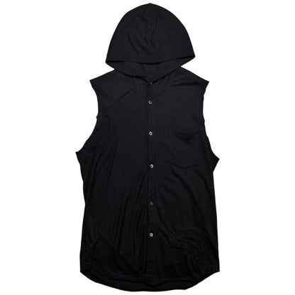 Undercover Patchwork Sleeveless Hoodie - SS05