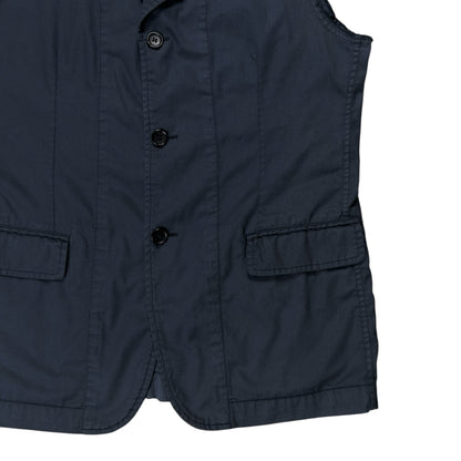 Comme des Garcons Shirt Overdyed Raw Blazer Vest - SS04