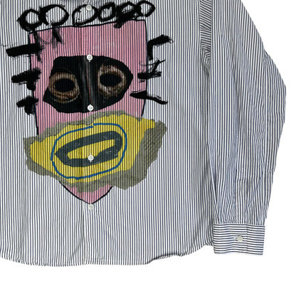 Comme des Garcons Shirt Printed Mask Sample Shirt