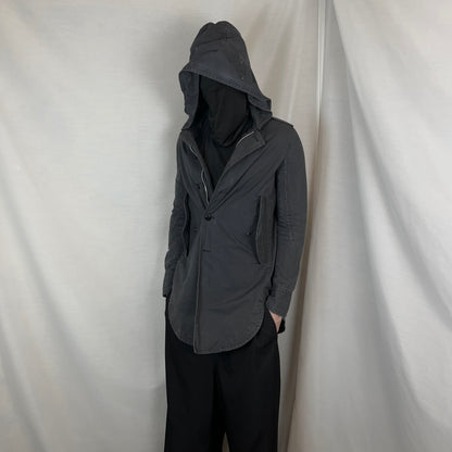 Y’s by Yohji Yamamoto Distressed Hooded Field Jacket - AW04