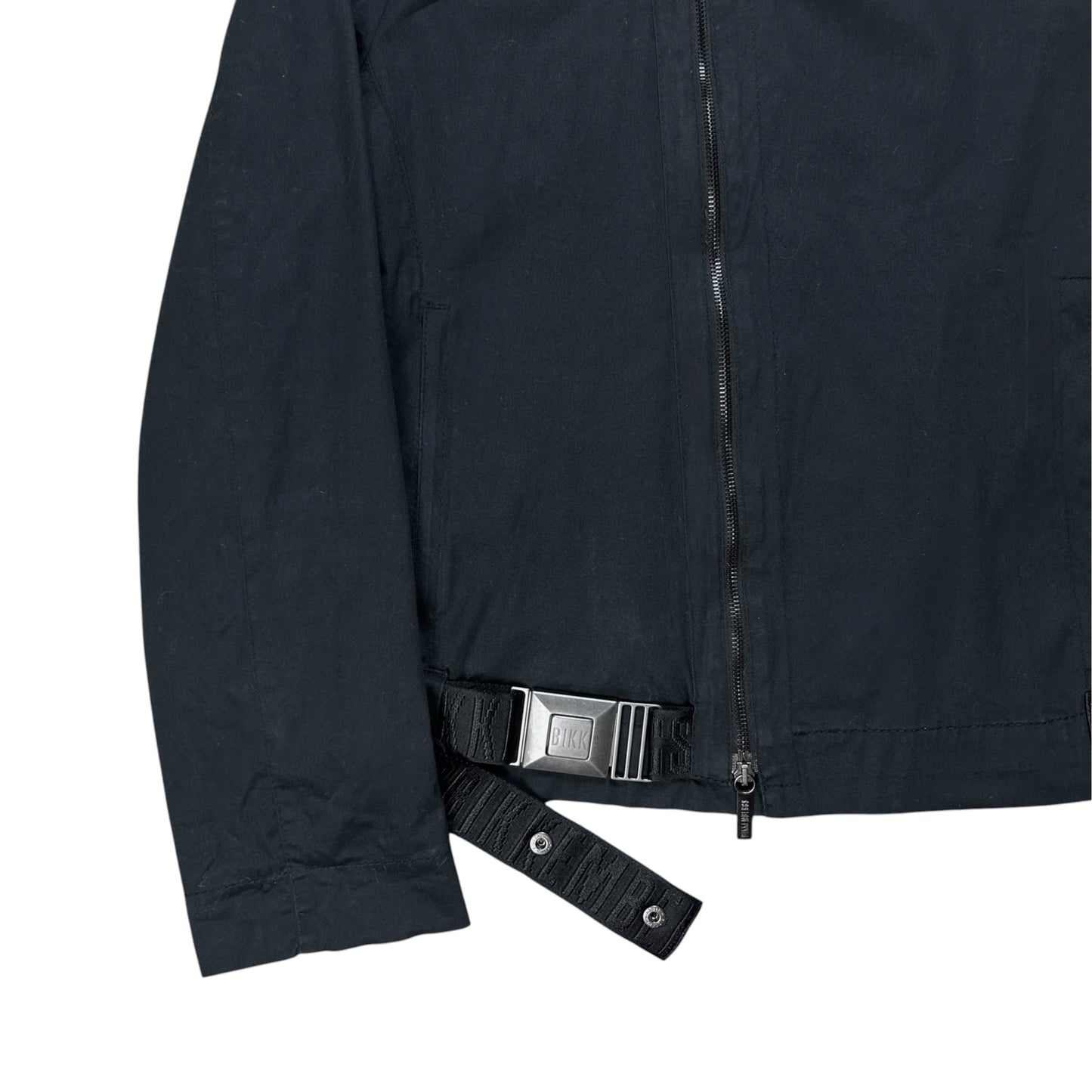 Dirk Bikkembergs Asymmetric Belted Bomber Jacket