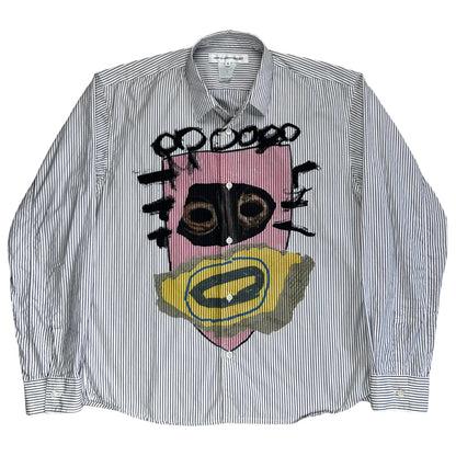 Comme des Garcons Shirt Printed Mask Sample Shirt